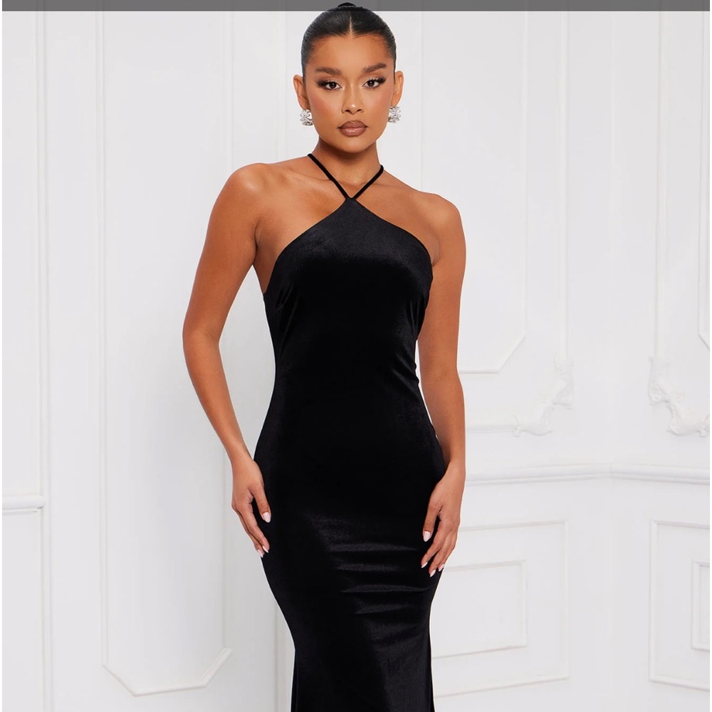 Brand new never worn satin dress